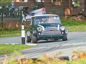 54 - Thomas Taylor driving a BMC Mini