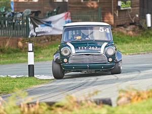 54 - Thomas Taylor driving a BMC Mini