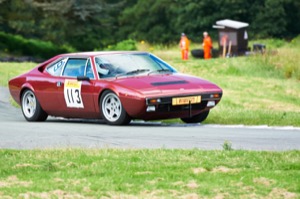 113 - Tony Attwood driving a Ferrari Dino 308 GT4