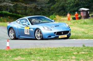 118 - Pauline Goodwin driving a Ferrari California