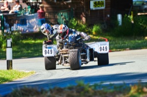 M949 - Sam Matthewman Kelly Martin driving a Suzuki Hayabusa