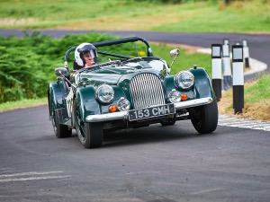 129 - Alan Foster driving a Morgan 8