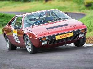 141 - Tony Attwood driving a Ferrari Dino 308 GT4