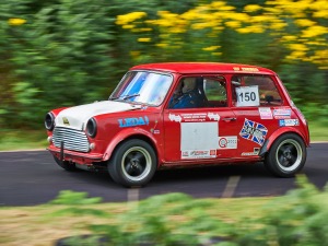 150 - Graham Gonzalez driving a Austin Mini