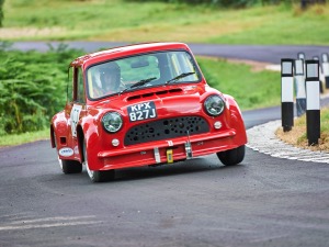 152 - Nigel Samson driving a Austin Mini