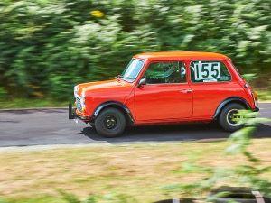 155 - Lee Kessell driving a Austin Mini