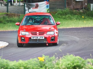 30 - Rachel Gascoigne driving a MG ZR ZR160