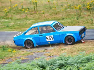 66 - Paul Nutter driving a Ford Escort