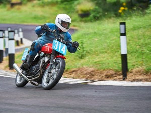 M314 - Peter Fisher driving a Moto Morini