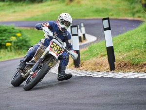 M558 - George Hodges driving a Honda CRF