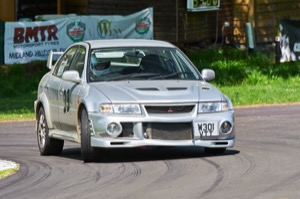 39 - George Harding driving a Mitsubishi Evo 6