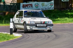 48 - James Kerr driving a Peugeot 205Gti