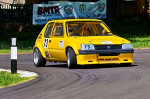 73 - Ralph Pinder driving a Peugeot 205 Gti