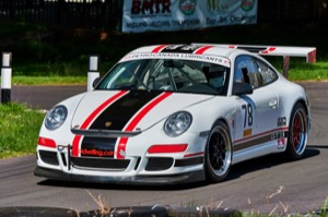 78 - Peter Turnbull driving a Porshe 911 GT3 CUP