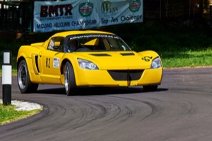 82 - Mike Turpin driving a Vauxhall VX220