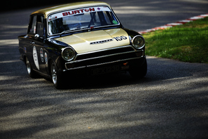 155 - John Mackenzie driving a Ford Cortina Mk1