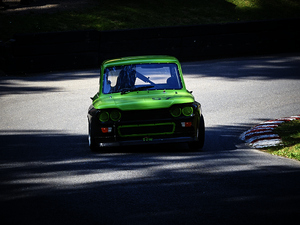 57 - Eric Morrey driving a Hillman Imp