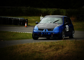 156 - Carl Beamond finished in 59.27s at 83mph driving a Renault Clio 172