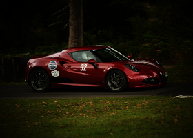 32 - Rodney Eyles finished in 58.67s at 83mph driving a Alfa Romeo 4c