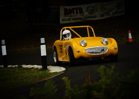 59 - Robin Johnson finished in 68.57s at 69mph driving a Frogeye Sprite